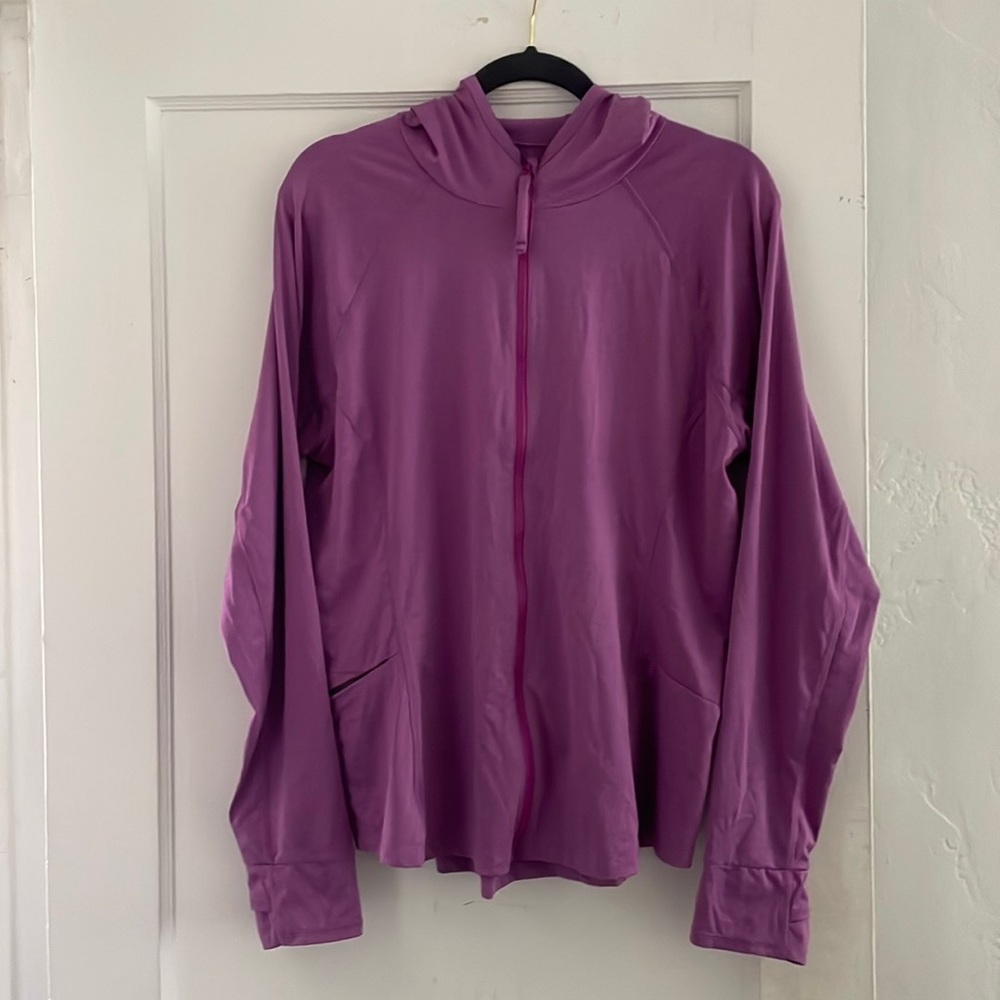 Title Nine UV protectant zip up hoodie